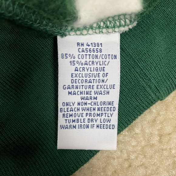Green Striped Polo by Ralph Lauren Sweatshirt - Picture 5 of 5